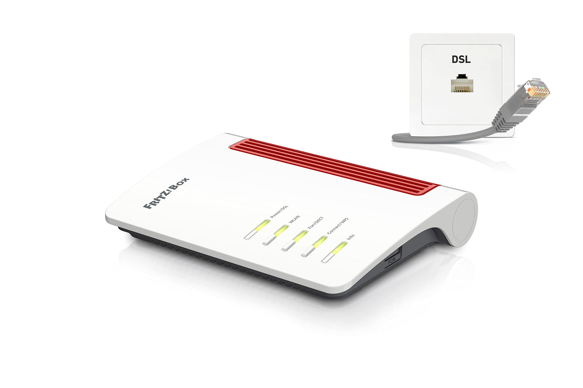 FRITZ!Box 7530 AX – WLAN Router mit Wi-Fi 6, VDSL Supervectoring & Mesh