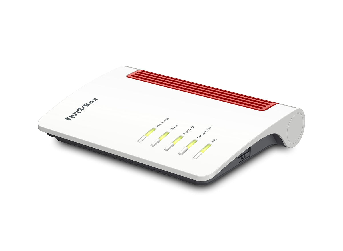 FRITZ!Box 7530 AX International – Wi-Fi 6 DSL Router mit Mesh & DECT-Basis