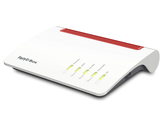 AVM FRITZ!Box 7590 Router – Dual-Band WLAN AC+N, VDSL/ADSL, DECT-Basis, Mediaserver