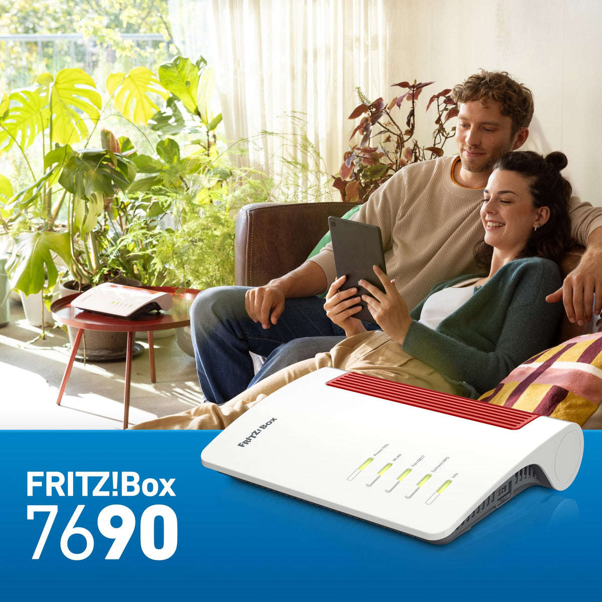 FRITZ!Box 7690 – WLAN Router mit Wi-Fi 7, VDSL Supervectoring & Mesh