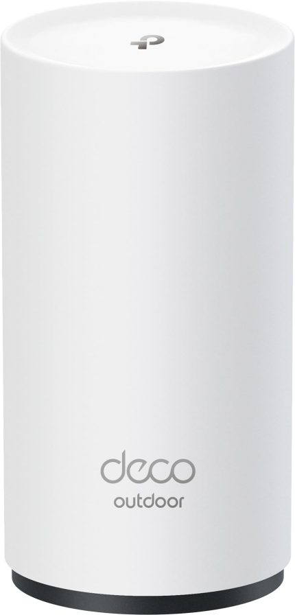 TP-Link Deco BE25 Outdoor WiFi 7 Router – Dual-Band, 2× 2.5G Ports, PoE/AC-Stromversorgung